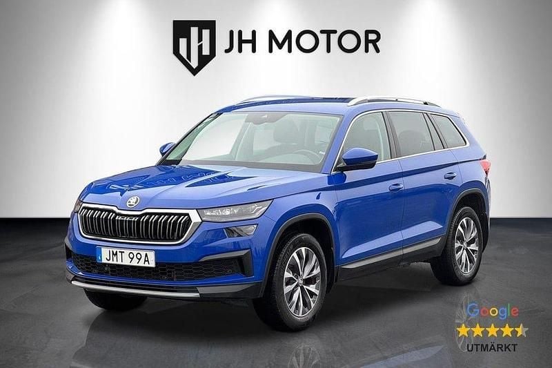 Blå Begagnad 2023 Skoda Kodiaq Style SUV | 349 900 kr (Marknadspris) - Bild 1/4
