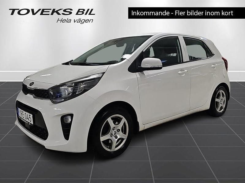 Vit Begagnad 2019 Kia Picanto Halvkombi | 89 900 kr (Bra pris) - Bild 1/4