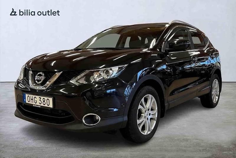 Svart Begagnad 2016 Nissan Qashqai SUV | 159 900 kr - Bild 1/1