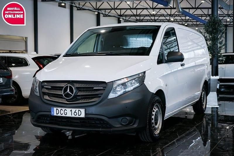 Vit Begagnad 2020 Mercedes Vito Van | 159 500 kr (Superpris) - Bild 1/4