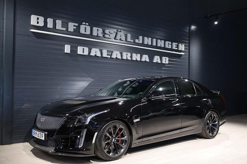 Svart Begagnad 2017 Cadillac CTS Sedan | 649 000 kr (Dyr) - Bild 1/4