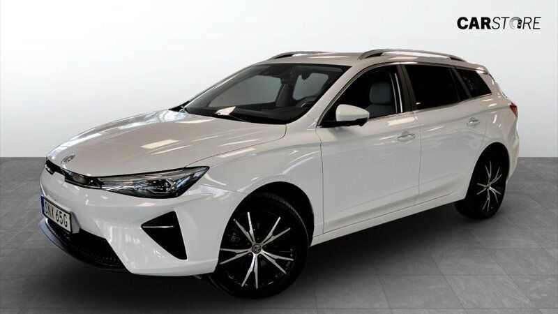 Vit (white) Begagnad 2022 MG MG5 EV Long Range Luxury Kombi | 219 900 kr (Marknadspris) - Bild 1/4