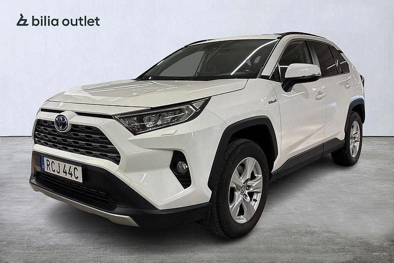 Vit Begagnad 2020 Toyota RAV4 Hybrid Active SUV | 298 000 kr (Bra pris) - Bild 1/4