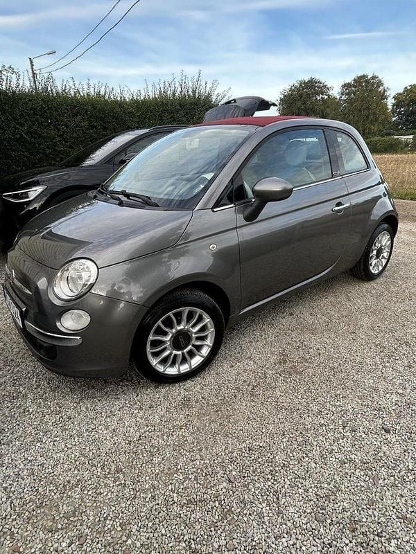 Grå Begagnad 2014 Fiat 500C Lounge Cab | 53 000 kr (Superpris) - Bild 1/4