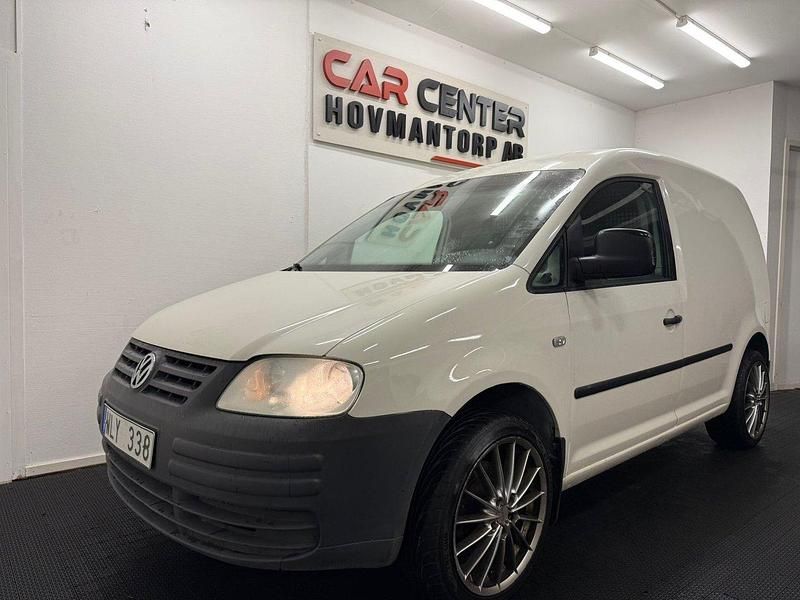 Vit Begagnad 2005 VW Caddy Minibuss | 29 900 kr (Dyr) - Bild 1/4