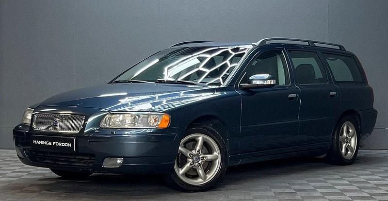Blå Begagnad 2007 Volvo V70 Standard Kombi | 69 900 kr (Dyr) - Bild 1/4