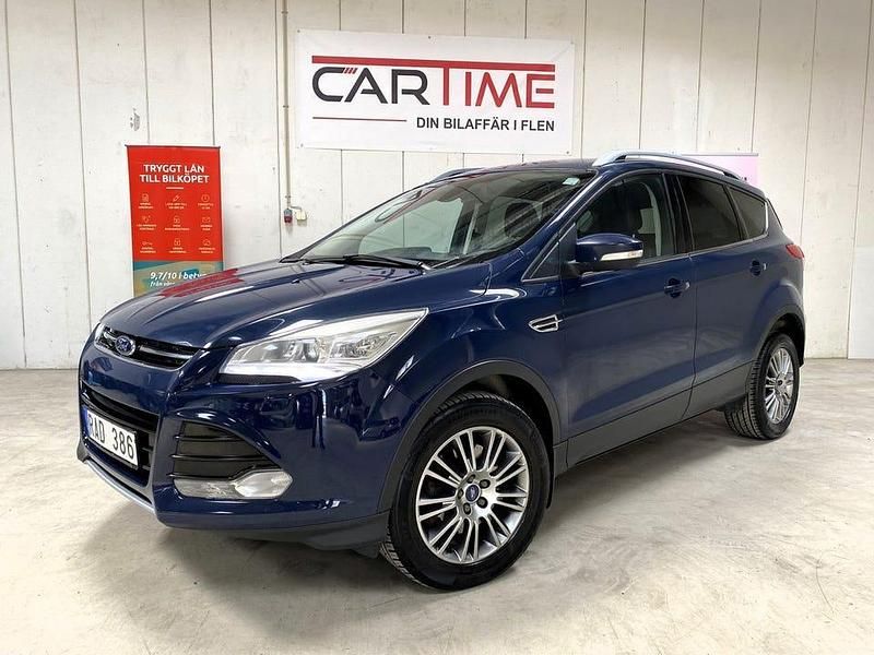 Blå Begagnad 2013 Ford Kuga Titanium SUV | 89 900 kr (Marknadspris) - Bild 1/4