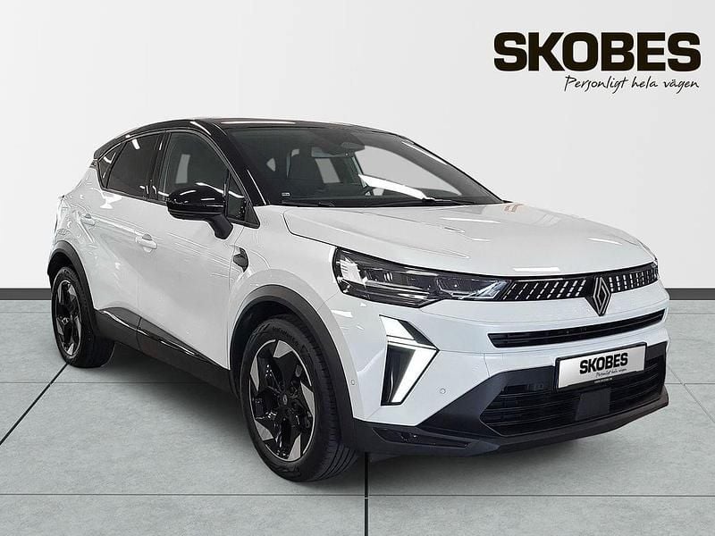 Vit Begagnad 2024 Renault Captur Techno SUV | 289 400 kr (Marknadspris) - Bild 1/4
