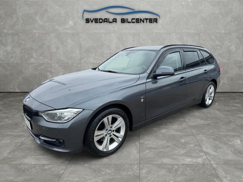 Begagnad BMW 320 Sport Line 184 HK (135 kW) 2013 Grå Kombi