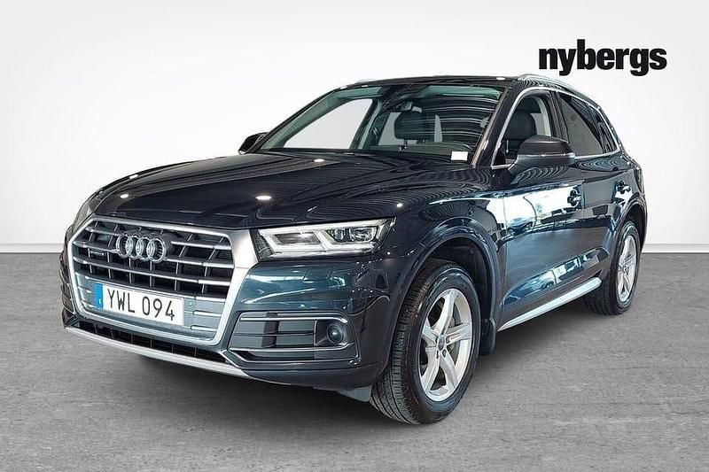 Blå Begagnad 2018 Audi Q5 Comfort SUV | 239 000 kr (Superpris) - Bild 1/4