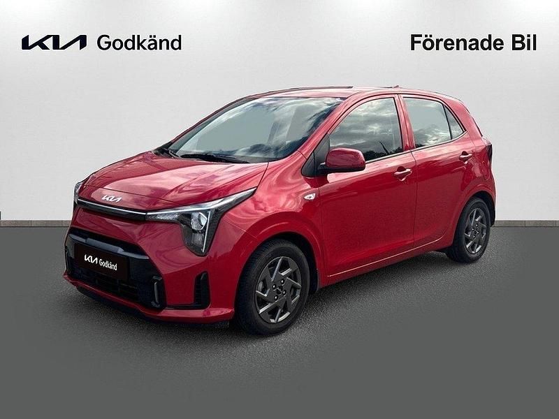 Röd Begagnad 2024 Kia Picanto Halvkombi | 169 900 kr (Lite dyr) - Bild 1/4