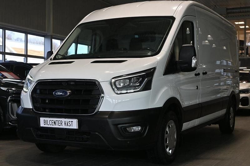 Vit Begagnad 2020 Ford Transit Van | 249 000 kr (Bra pris) - Bild 1/4