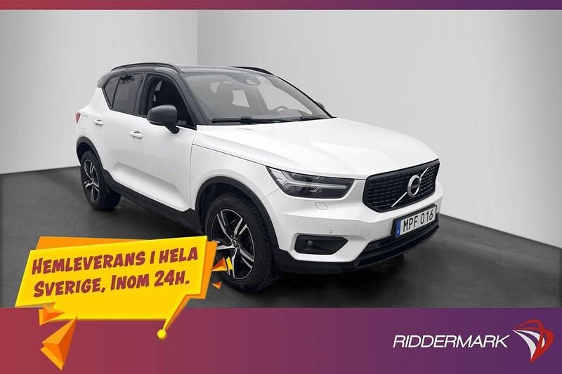 Vit Begagnad 2018 Volvo XC40 R-Design SUV | 294 900 kr (Lite dyr) - Bild 1/3