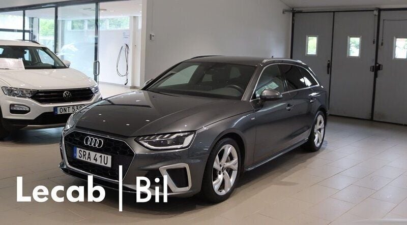 Grå (daytonagrå pärleffekt) Begagnad 2023 Audi A4 S-Line Kombi | 369 500 kr (Bra pris) - Bild 1/4