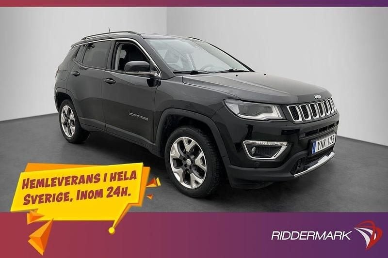 Begagnad Jeep Compass Limited 140 HK (102 kW) 2017 Svart SUV