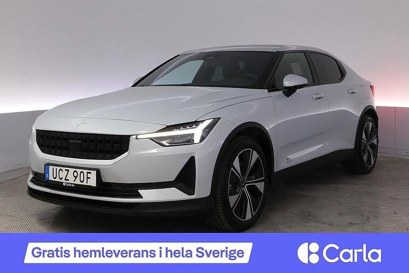 Silver Begagnad 2022 Polestar 2 Plus Halvkombi | 254 990 kr (Marknadspris) - Bild 1/3