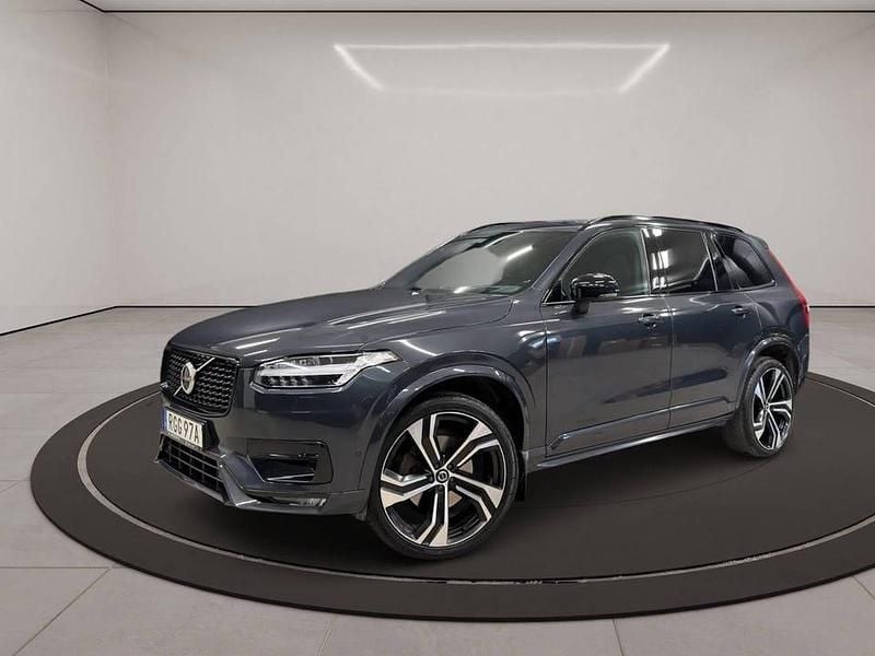 Grå Begagnad 2021 Volvo XC90 R-Design SUV | 504 900 kr (Lite dyr) - Bild 1/3