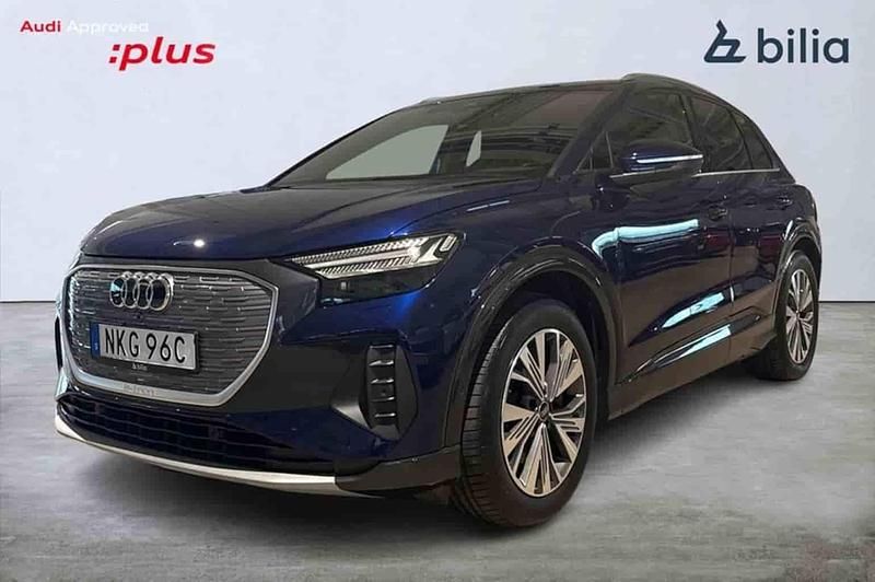 Blå Begagnad 2022 Audi Q4 e-tron SUV | 349 000 kr (Bra pris) - Bild 1/1
