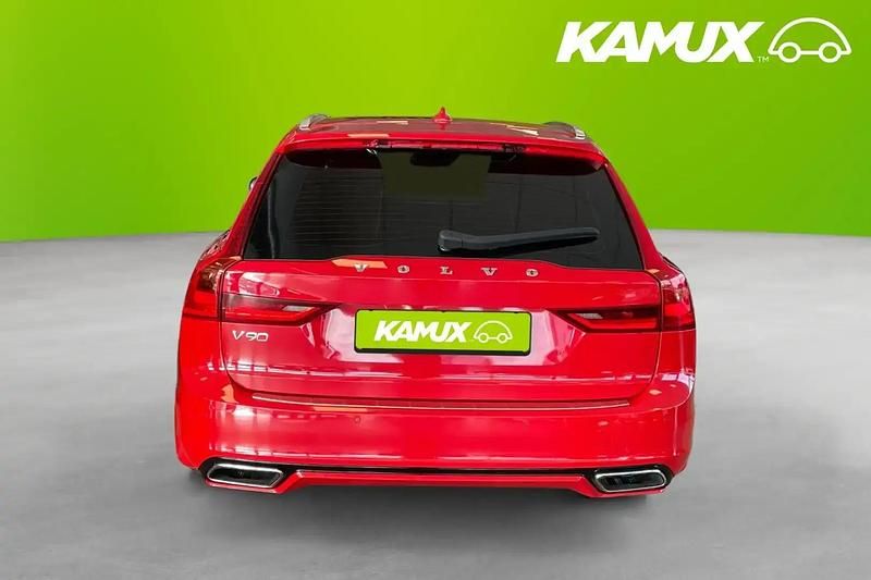 Begagnad Volvo V90 R-Design 150 HK (110 kW) 2019 Röd Kombi