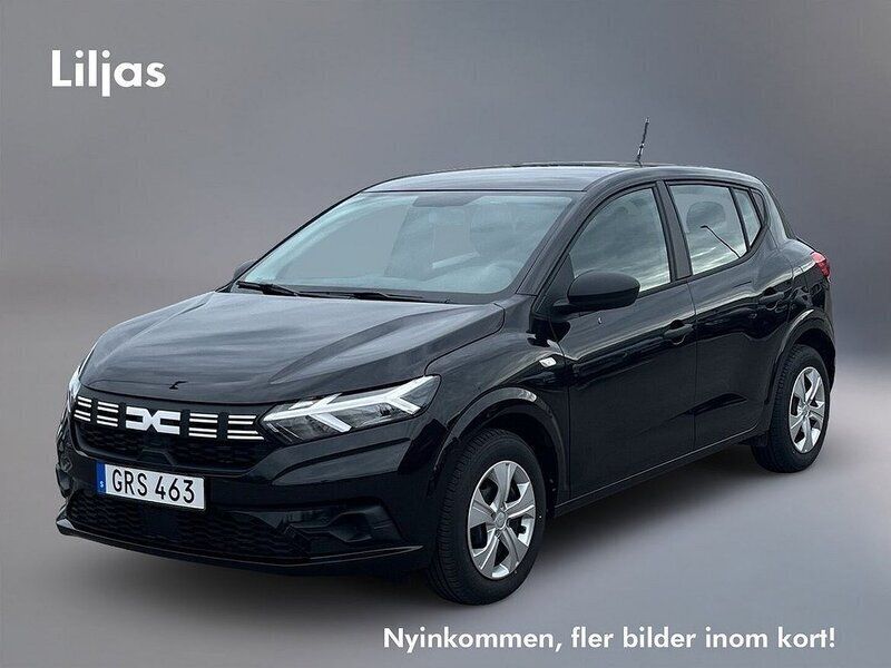 Svart Begagnad 2022 Dacia Sandero Essentiel Halvkombi | 135 000 kr (Marknadspris) - Bild 1/4