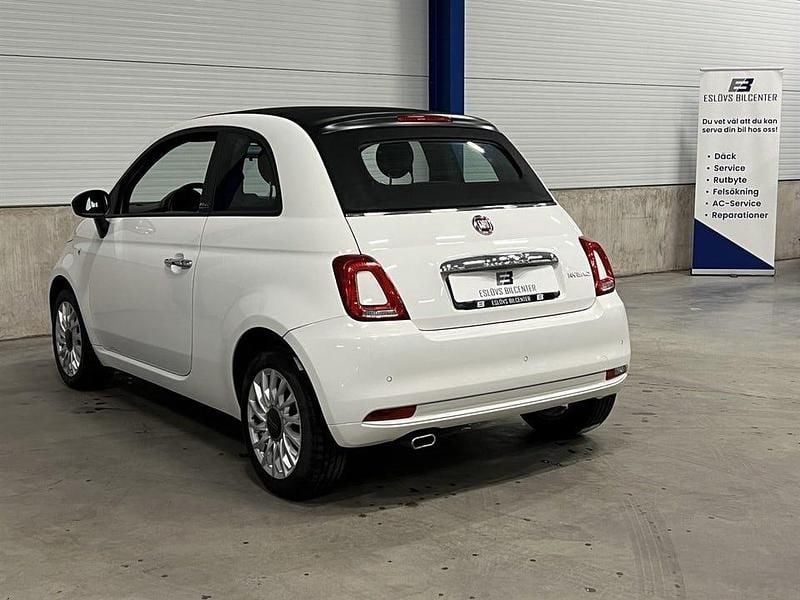 Begagnad Fiat 500C Lounge 71 HK (52 kW) 2020 Vit Cab