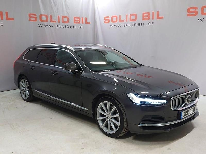 Platinum grey Begagnad 2022 Volvo V90 Inscription Kombi | 309 900 kr (Marknadspris) - Bild 1/4
