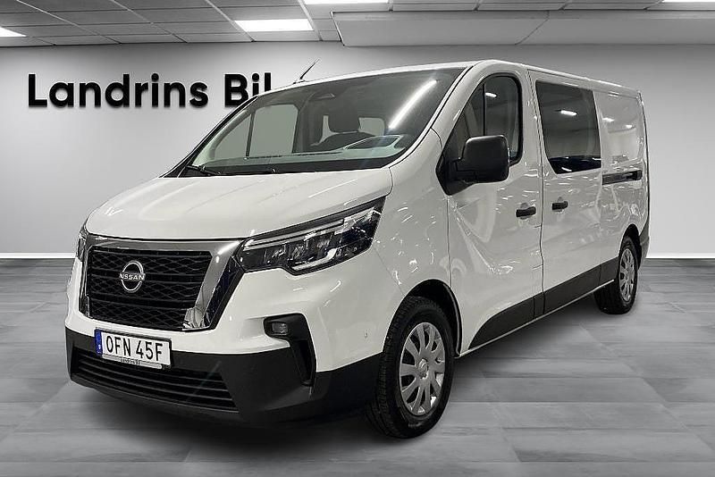 Ny Nissan Primastar N-Connecta 150 HK (110 kW) 2025 White glacier Minibuss