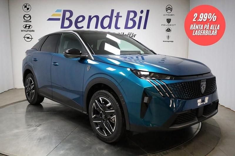Ny Peugeot 3008 GTi 146 HK (107 kW) 2025 Blå SUV