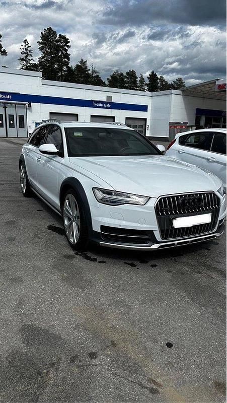 Vit Begagnad 2018 Audi A6 Allroad Kombi | 299 900 kr (Marknadspris) - Bild 1/4