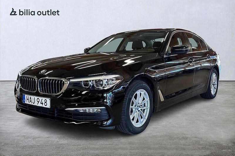 Begagnad BMW 530e iPerformance 252 HK (185 kW) 2017 Svart Sedan