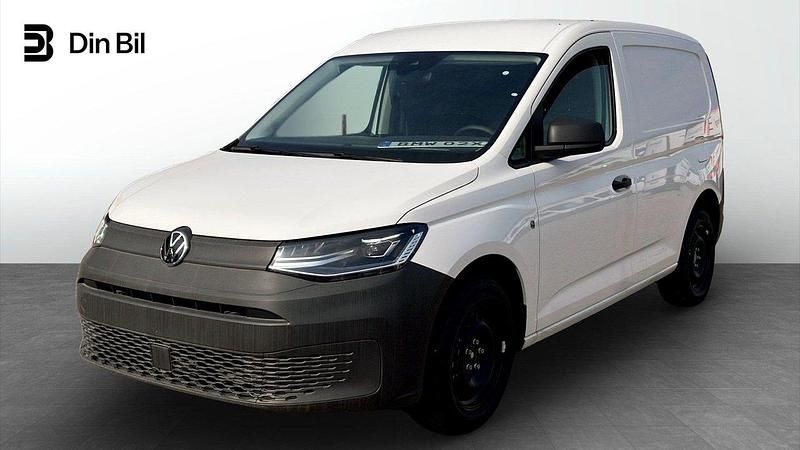 Vit (candyvit) Ny 2025 VW Caddy Minibuss | 408 875 kr (Marknadspris) - Bild 1/4