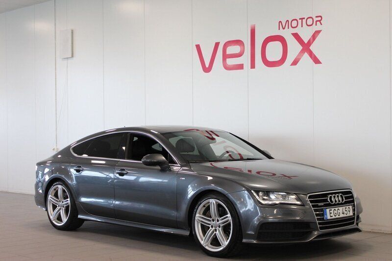 Grå Begagnad 2011 Audi A7 Sportback S-Line Halvkombi | 159 900 kr (Marknadspris) - Bild 1/4