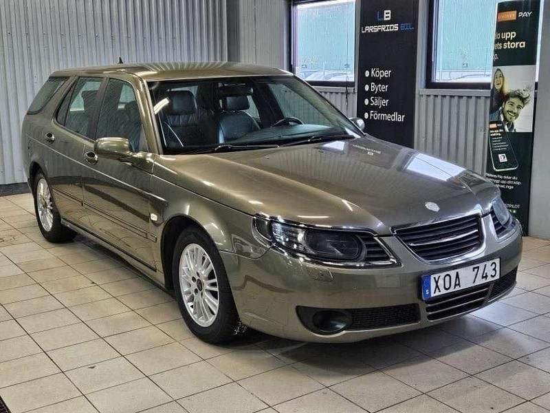 Grön Begagnad 2006 Saab 9-5 Kombi | 34 900 kr (Dyr) - Bild 1/4