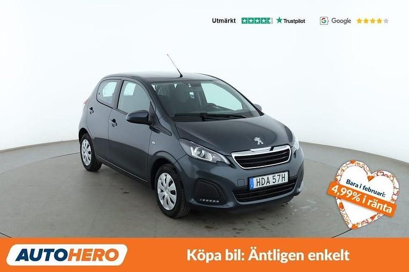 Begagnad Peugeot 108 Active 72 HK (52 kW) 2020 Grå Halvkombi