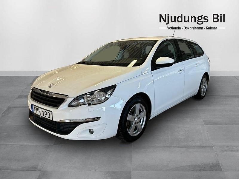 Begagnad Peugeot 308 SW Active 131 HK (96 kW) 2014 Vit Kombi