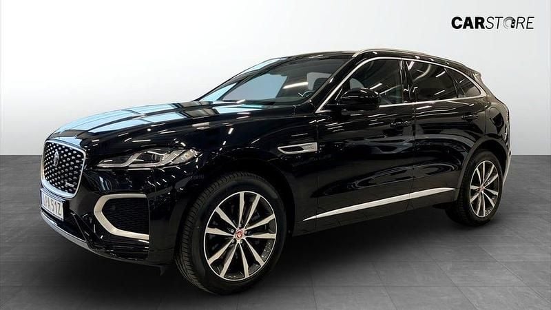 Svart Begagnad 2022 Jaguar F-Pace SUV | 549 900 kr (Marknadspris) - Bild 1/4