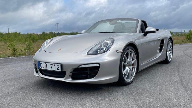 Silver Begagnad 2013 Porsche Boxster S Sport Cab | 625 000 kr - Bild 1/4