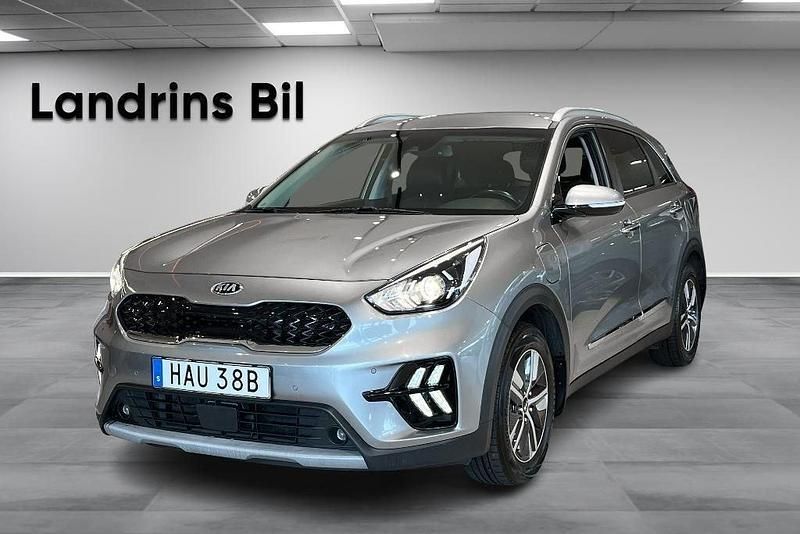 Grå Begagnad 2019 Kia Niro Advance SUV | 215 300 kr (Dyr) - Bild 1/4
