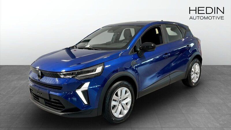 Blå (blue) Ny 2024 Renault Captur Evolution SUV | 281 700 kr (Marknadspris) - Bild 1/4