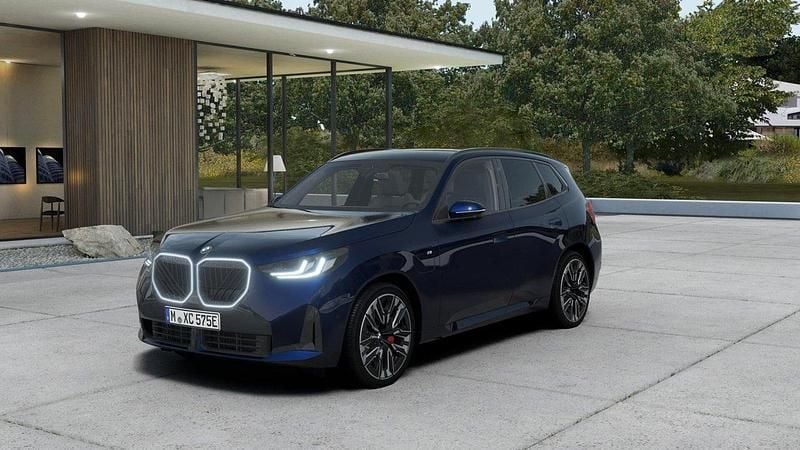 Blå Ny 2025 BMW X3 Efficient Dynamics SUV | 827 400 kr (Marknadspris) - Bild 1/4