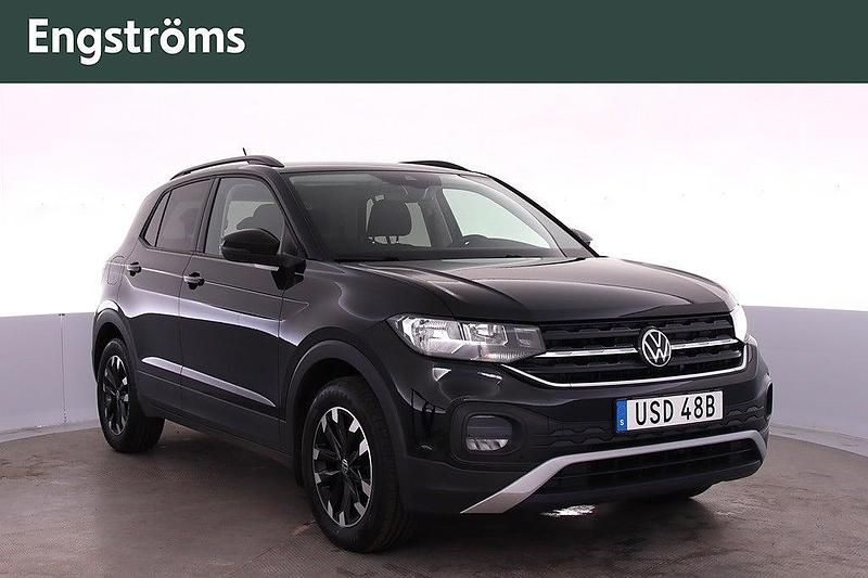 Svart Begagnad 2022 VW T-Cross SUV | 169 000 kr (Marknadspris) - Bild 1/4