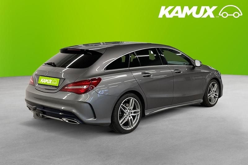 Begagnad Mercedes CLA180 Shooting Brake AMG 122 HK (89 kW) 2018 Silver/grå Kombi