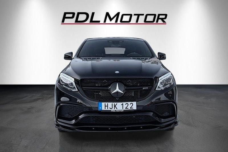 Begagnad Mercedes GLE63 AMG AMG 585 HK (430 kW) 2015 Svart Sportkupé