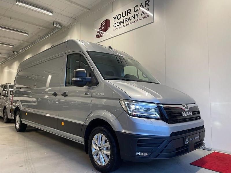 Ny MAN TGE 163 HK (119 kW) 2025 Silver Van