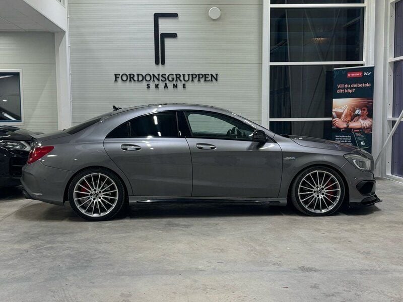 Begagnad Mercedes CLA45 AMG AMG 361 HK (265 kW) 2014 Mörkgrå (grå) Sportkupé