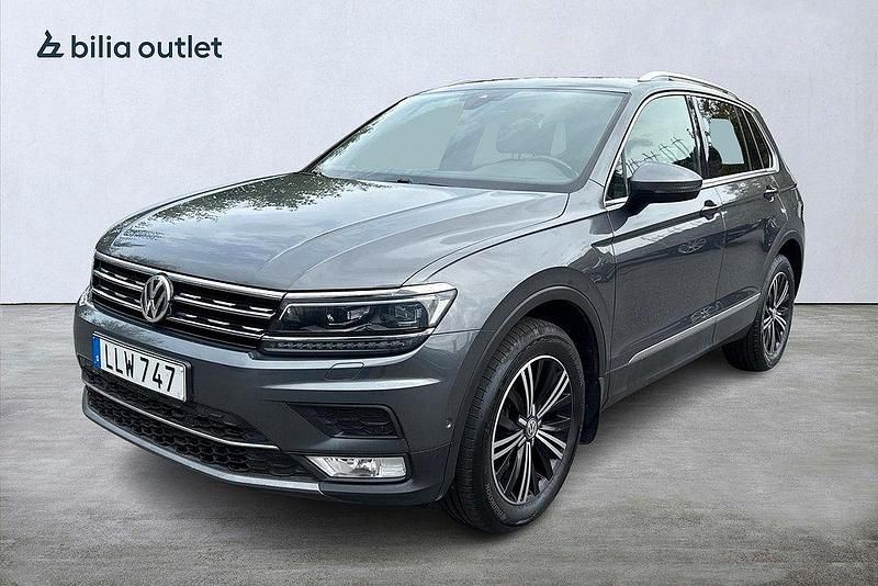 Silver Begagnad 2017 VW Tiguan GT SUV | 199 900 kr (Marknadspris) - Bild 1/4