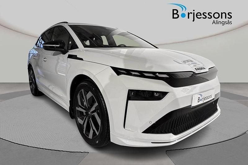 Vit Ny 2026 Skoda Enyaq iV SUV | 658 900 kr (Dyr) - Bild 1/4