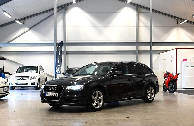 Grå Begagnad 2014 Audi A4 S-Line Kombi | 119 900 kr (Marknadspris) - Bild 1/4