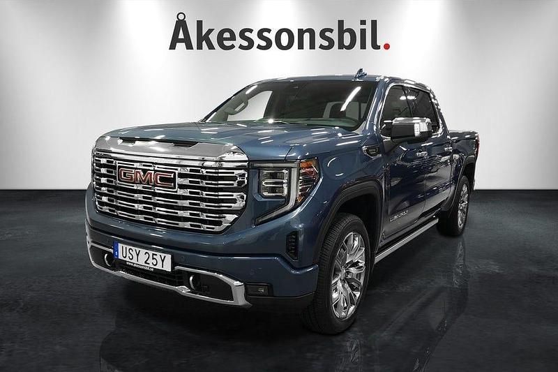 Blå Ny 2025 GMC Sierra Pickup | 1 286 250 kr (Lite dyr) - Bild 1/4