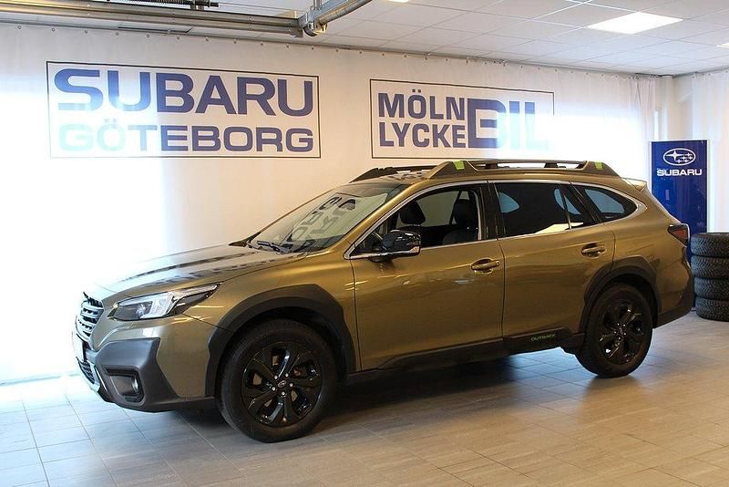 Grön Begagnad 2022 Subaru Outback SUV | 314 900 kr (Marknadspris) - Bild 1/4